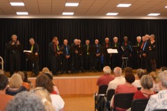 Le chœur d’hommes Hommes & Gars de l'Ensemble Vocal de Saint-Yrieix